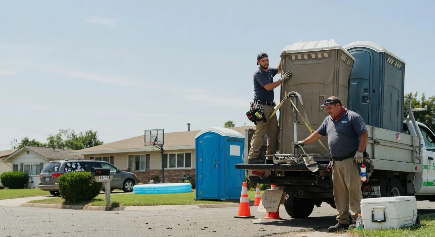 Porta Potty Rental in Pleasantville, OH near me