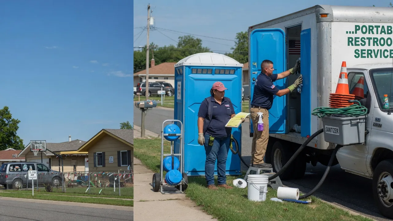 Portable Toilet Rental in Pleasantville, OH near me